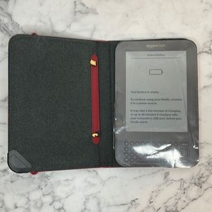Amazon Kindle eReader with Case